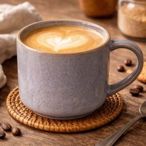 Tiffany Mug 330ml Set 4 Pcs Blue