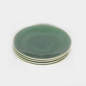 Tiffany Dinner Plate 28cm Set 4 Pcs Green
