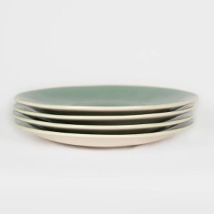 Tiffany Dinner Plate 28cm Set 4 Pcs Green
