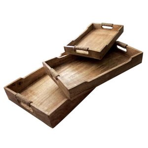 Wooden Serving Tray Large