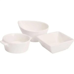 Snack Bowl Porcelain (3 Designs)