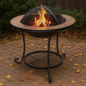 Fire Bowl Table Mosaic
