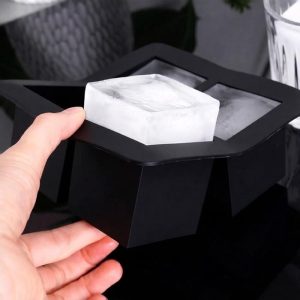 Silicone 4 Ice Cubes Tray