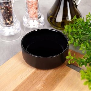 Stoneware Bowl 160ml Matt Black