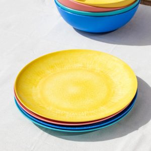 Melamine Plate 20cm (4 Colours)