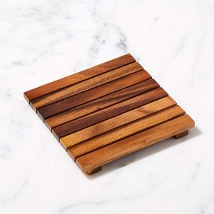 Wooden Trivet 18x18cm