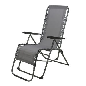 Steel Folding Chair Dark Grey
