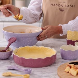 In the Meadow Pink Pie Dish 23cm