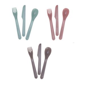 Cutlery Set 3 Pcs (4 Colours)