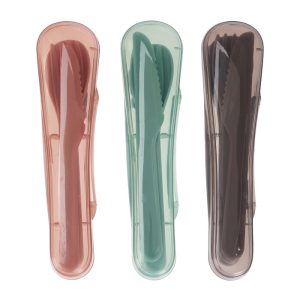 Cutlery Set 3 Pcs (4 Colours)