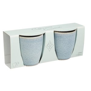 Stoneware Mug 220ml Set 2 Pcs (6 Colours)