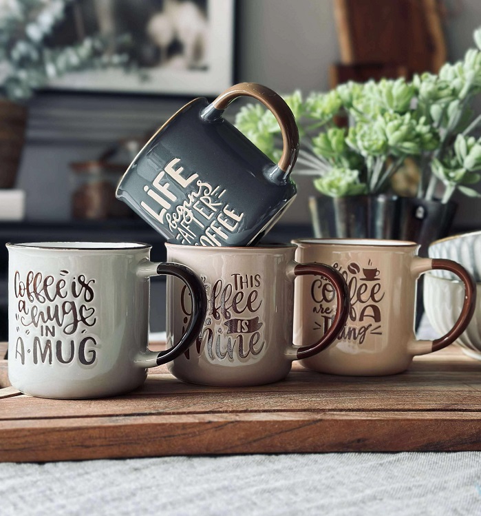 Stoneware Coffee Mug 160ml (4 Colours) - Image 2