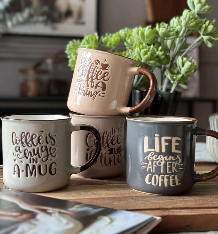 Stoneware Coffee Mug 160ml (4 Colours) - Image 3
