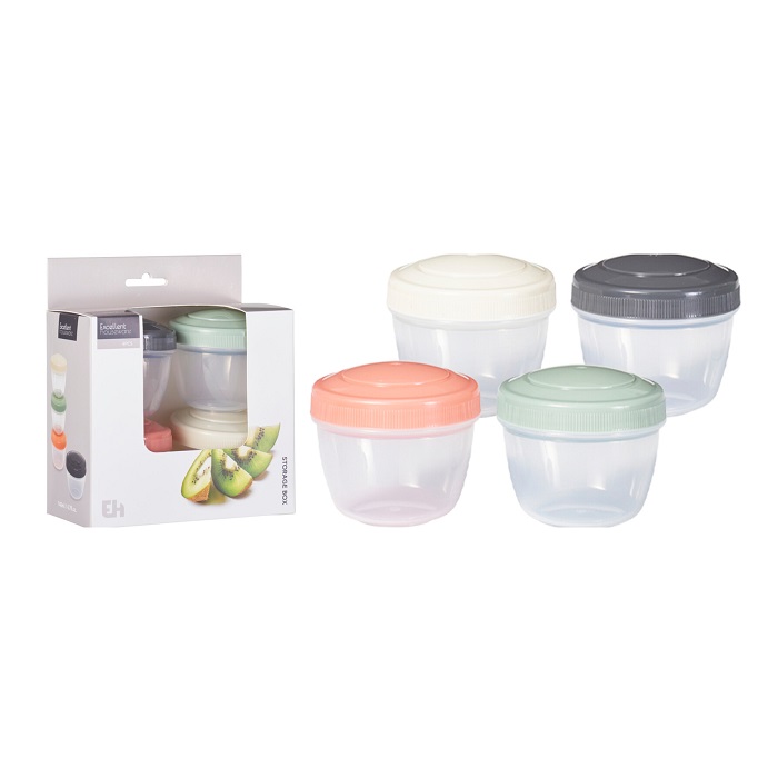 Storage Boxes Set 4 Pcs - Image 3