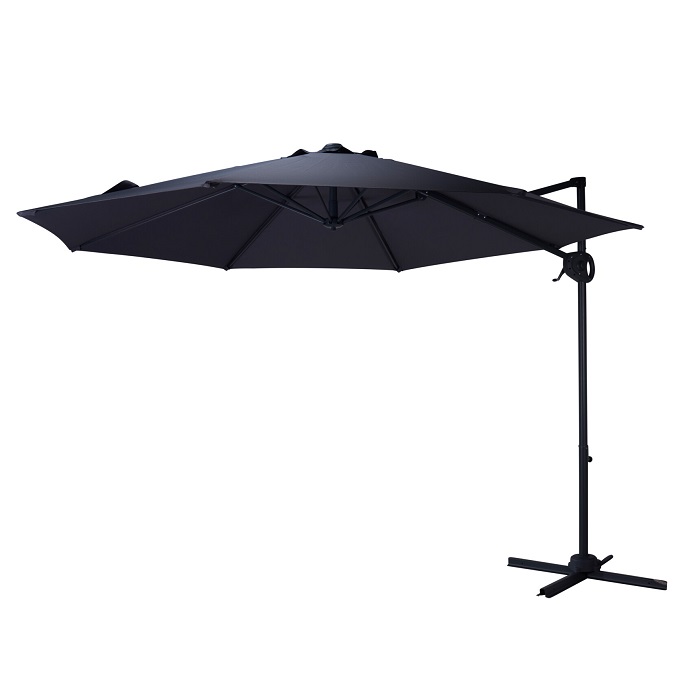 Umbrella Roma 300cm Dark Grey