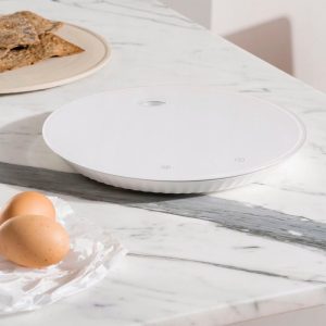 Plisse Kitchen Scales White MDL16 W/UK