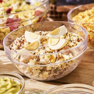 Stackable Glass Salad Bowl 29cm