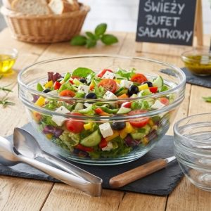 Stackable Glass Salad Bowl 29cm