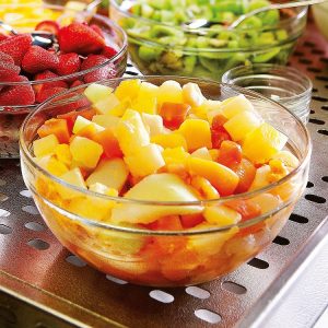 Stackable Glass Bowl 23cm