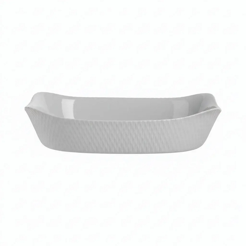Wavy Rect Baking Dish 30x22cm Grey - Image 3
