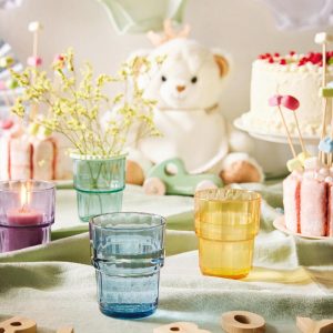 Sweetie Pie Coloured Glasses 250ml (4 Colours)