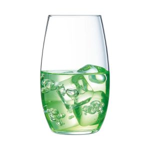 C&S Primary Tall Glass 400ml 6 Pcs