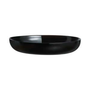 Friends Time Coupe Plate 21cm Black