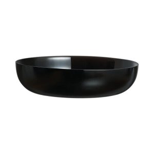 Friends Time Coupe Soup Plate 17cm Black
