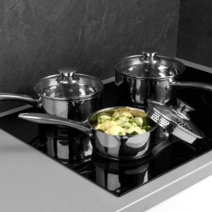 Russel Hobbs Classic Collection 3 Pcs Saucepan Set