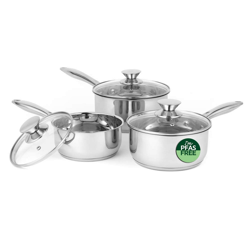 Russel Hobbs Classic Collection 3 Pcs Saucepan Set - Image 5