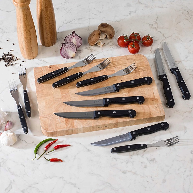 Russel Hobbs 12 Pcs Steak Knife & Fork Set