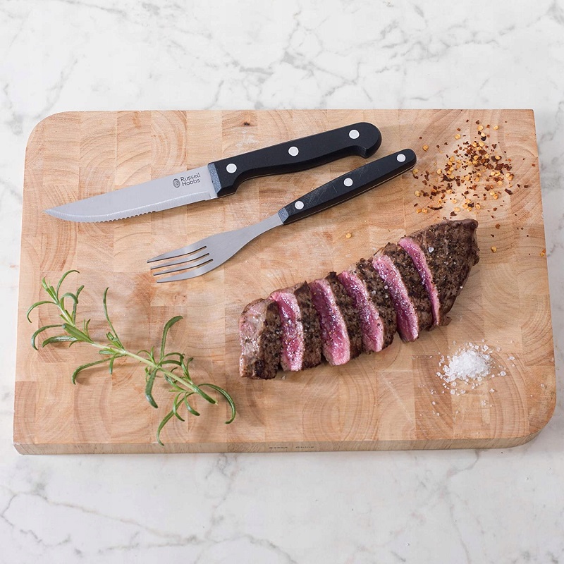 Russel Hobbs 12 Pcs Steak Knife & Fork Set - Image 2