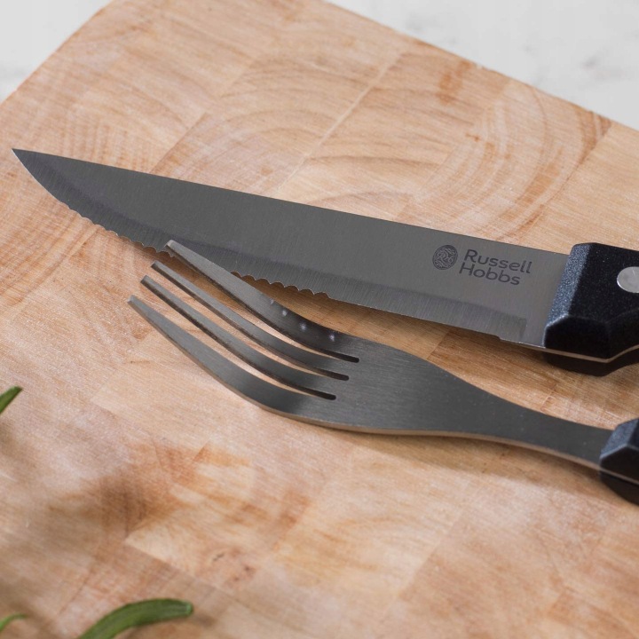 Russel Hobbs 12 Pcs Steak Knife & Fork Set - Image 3