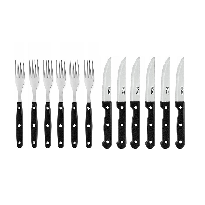 Russel Hobbs 12 Pcs Steak Knife & Fork Set - Image 6