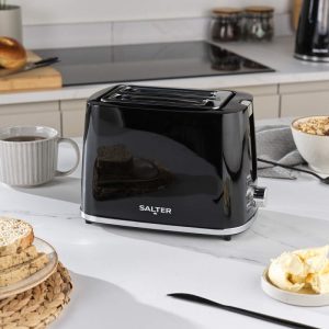 Salter Deco 2 Slice Toaster Black