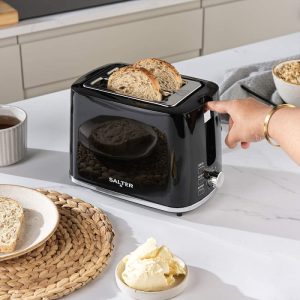 Salter Deco 2 Slice Toaster Black