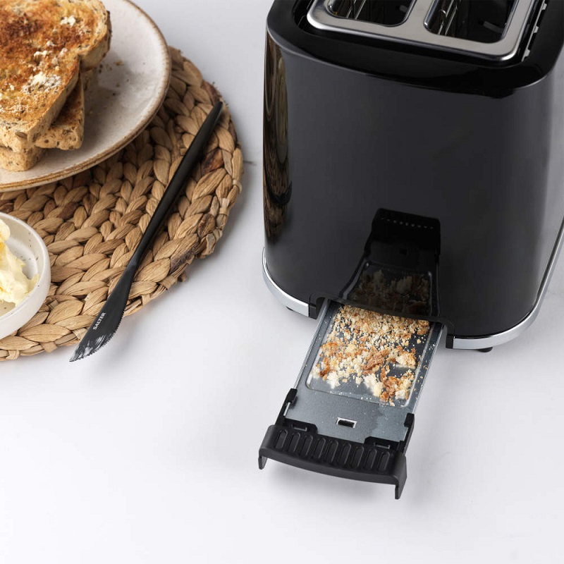 Salter Deco 2 Slice Toaster Black - Image 3