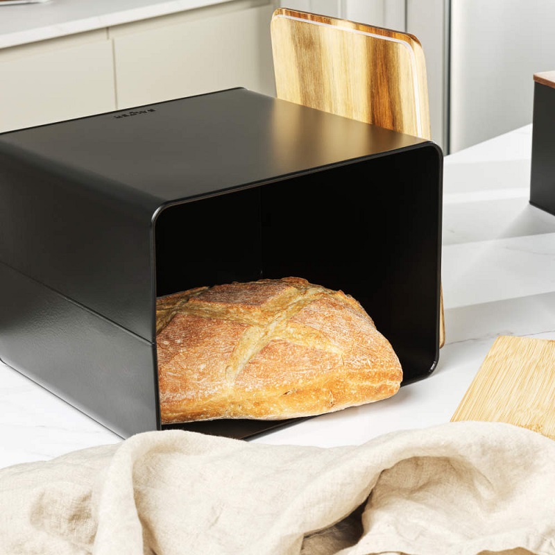 Salter Toronto Bread Bin Black - Image 2