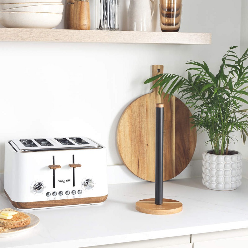 Salter Toronto Kitchen Roll Holder Black - Image 4