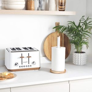 Salter Toronto Kitchen Roll Holder White