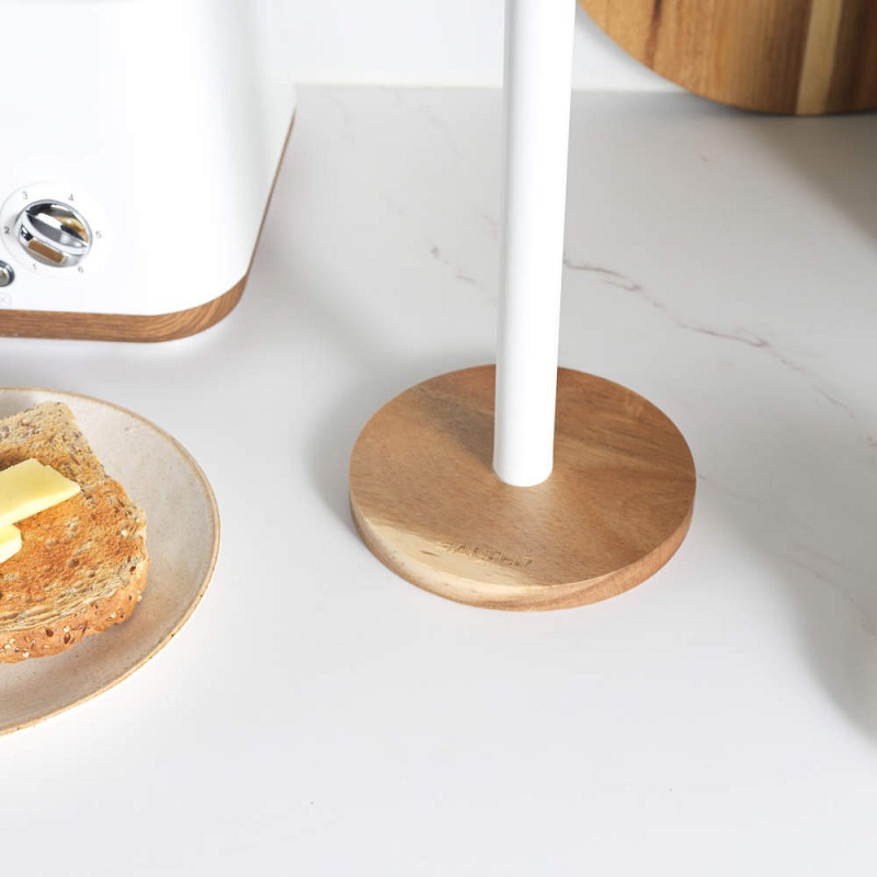 Salter Toronto Kitchen Roll Holder White - Image 5