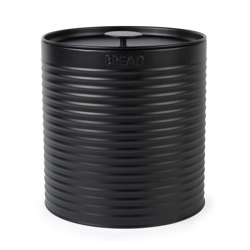 Russel Hobbs Ribbed Bread Bin Black - Image 5
