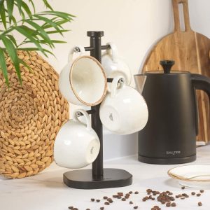 Salter Kuro Mug Tree Black