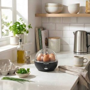 Salter Egg Cooker Black