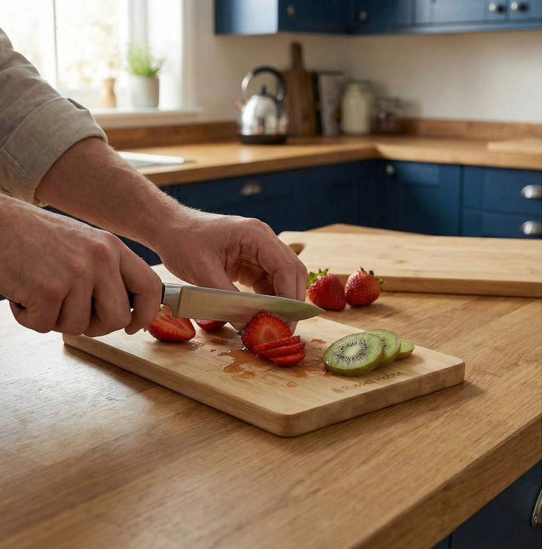 Russel Hobbs 3 Pcs Bamboo Chopping Board Set - Image 3