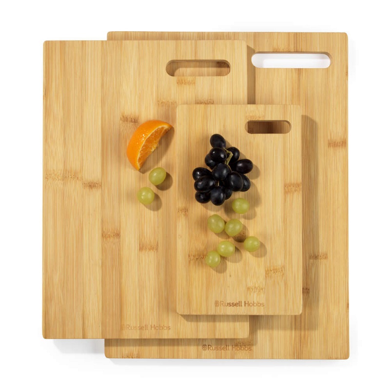 Russel Hobbs 3 Pcs Bamboo Chopping Board Set - Image 4