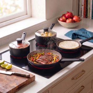 Salter Ceramic 5 Pcs Pan Set