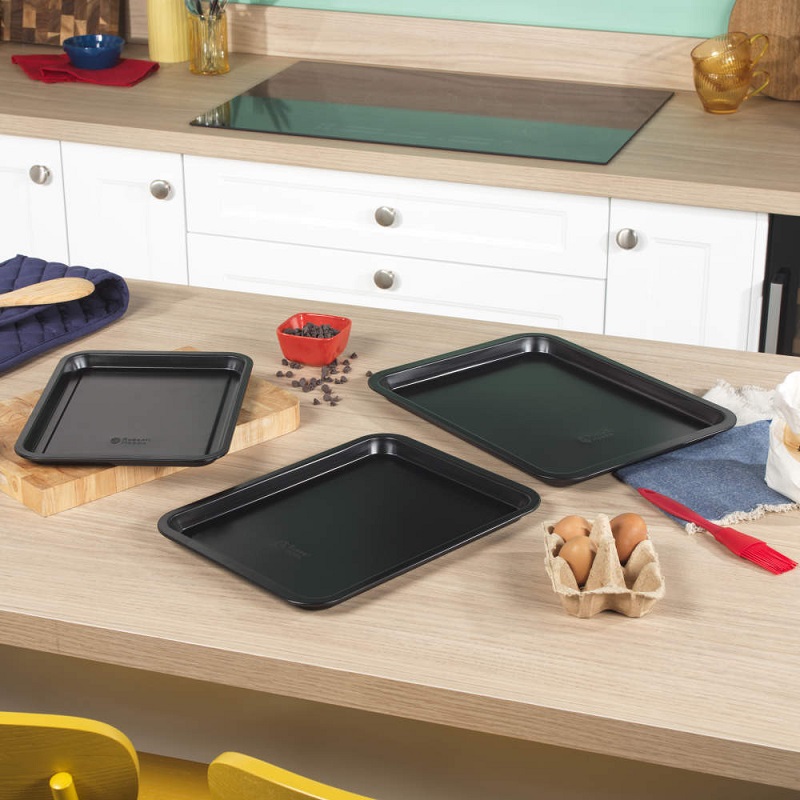 Russel Hobbs Everyday 3 Pcs Baking Tray Set - Image 3