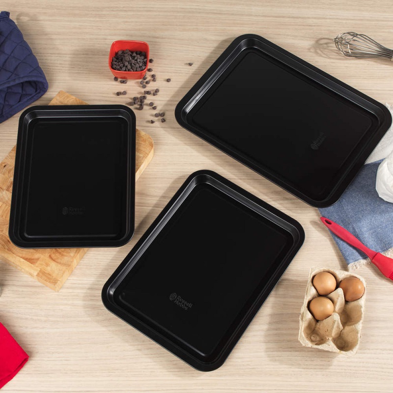 Russel Hobbs Everyday 3 Pcs Baking Tray Set - Image 4