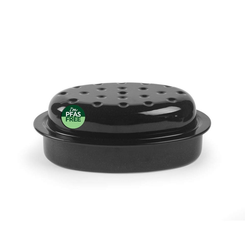 Salter Brilliance Enamel Oval Roaster w/Lid 33cm - Image 5